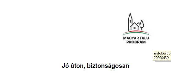 MFP Jo uton biztonsagosan 2022